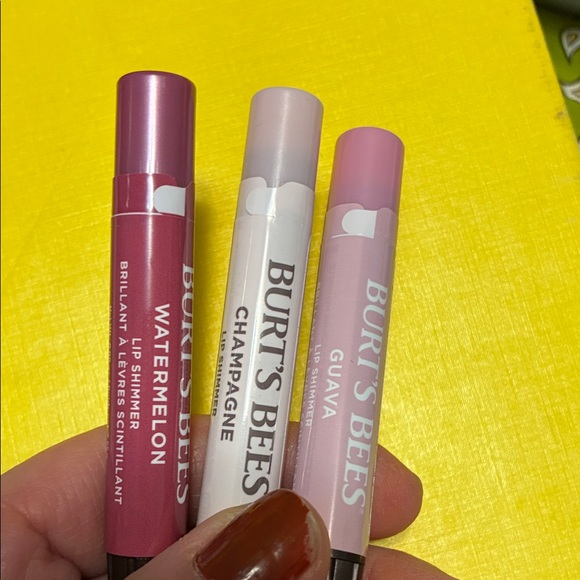 Burt's Bees Lip Shimmer Pink Collection Value Pack - Picture 3 of 4